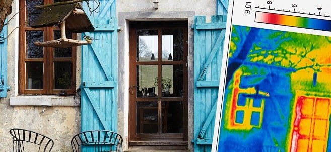 Appartement considéré comme passoire énergétique avec faible isolation