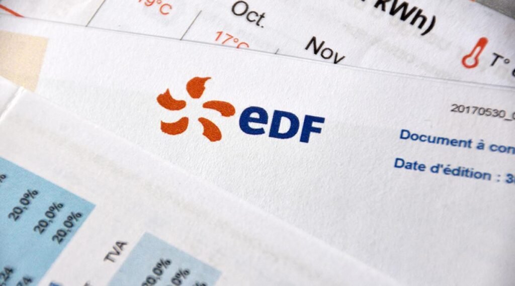 Facture d’électricité 2025 - EDF