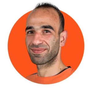 Portrait de Hachim, ouvrier chez HELMO