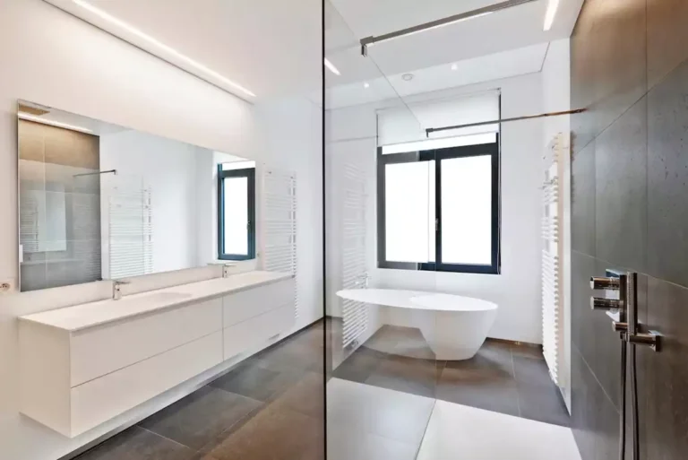 Salle de bain de notre client complètement rénovée