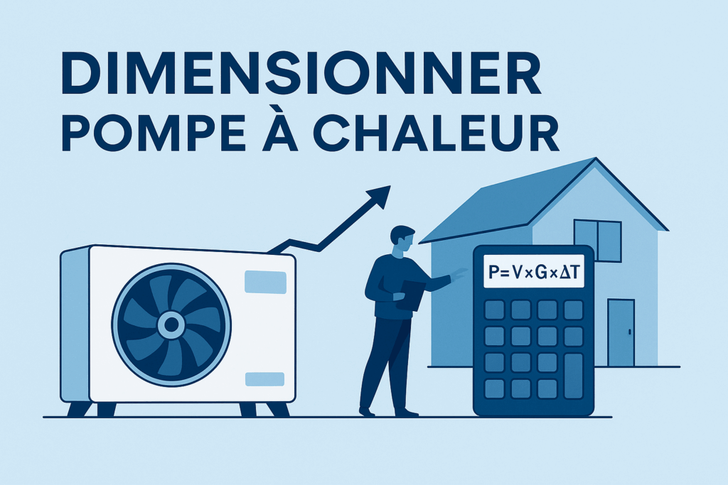 dimensionnement pompe à chaleur étude thermique