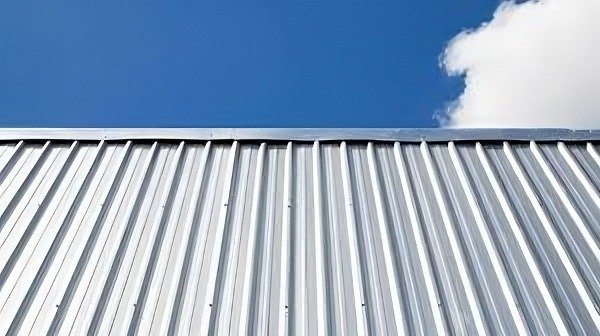 Toiture métallique en aluminium
