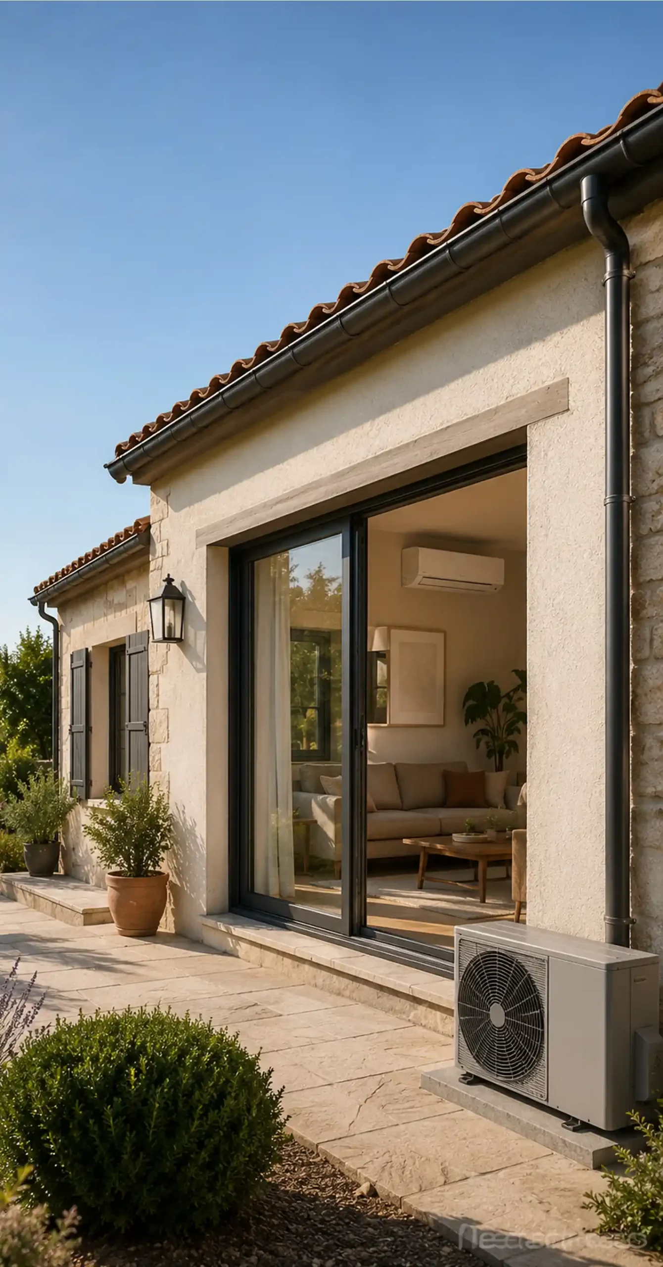 Intégration sur mesure d'équipements de rénovation énergétique et finition soignée