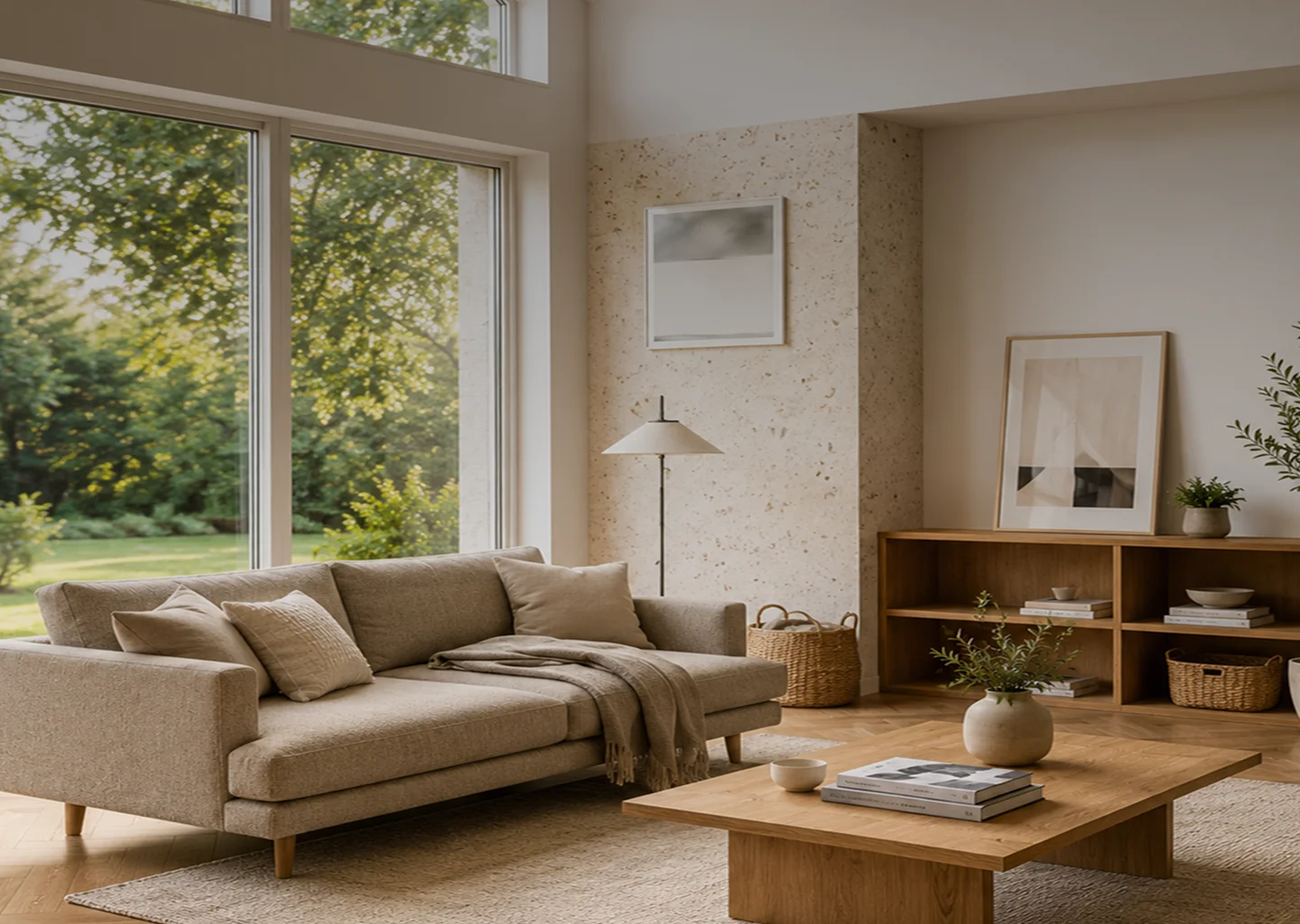 Projet de rénovation intérieure d'une pièce à vivre