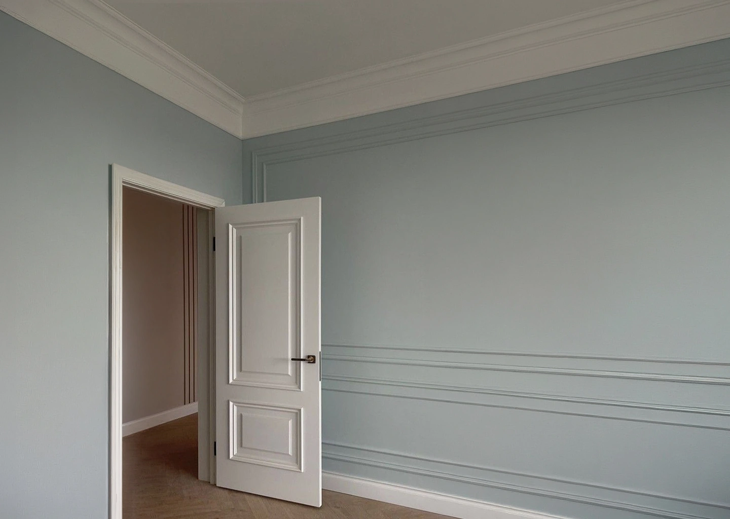 Finition soignée lors de la rénovation esthétique des murs