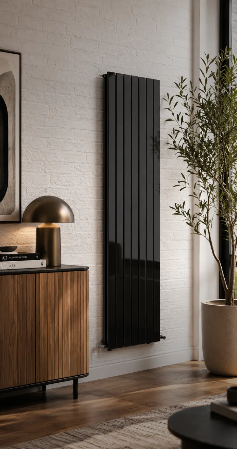 Système de chauffage moderne et écologique installé dans un logement