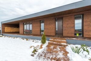 Maison équipée d'un système de chauffage électrique performant