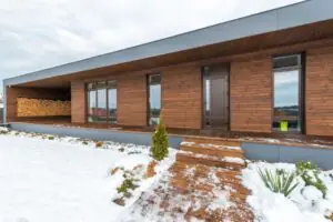 Maison équipée d'un système de chauffage électrique performant