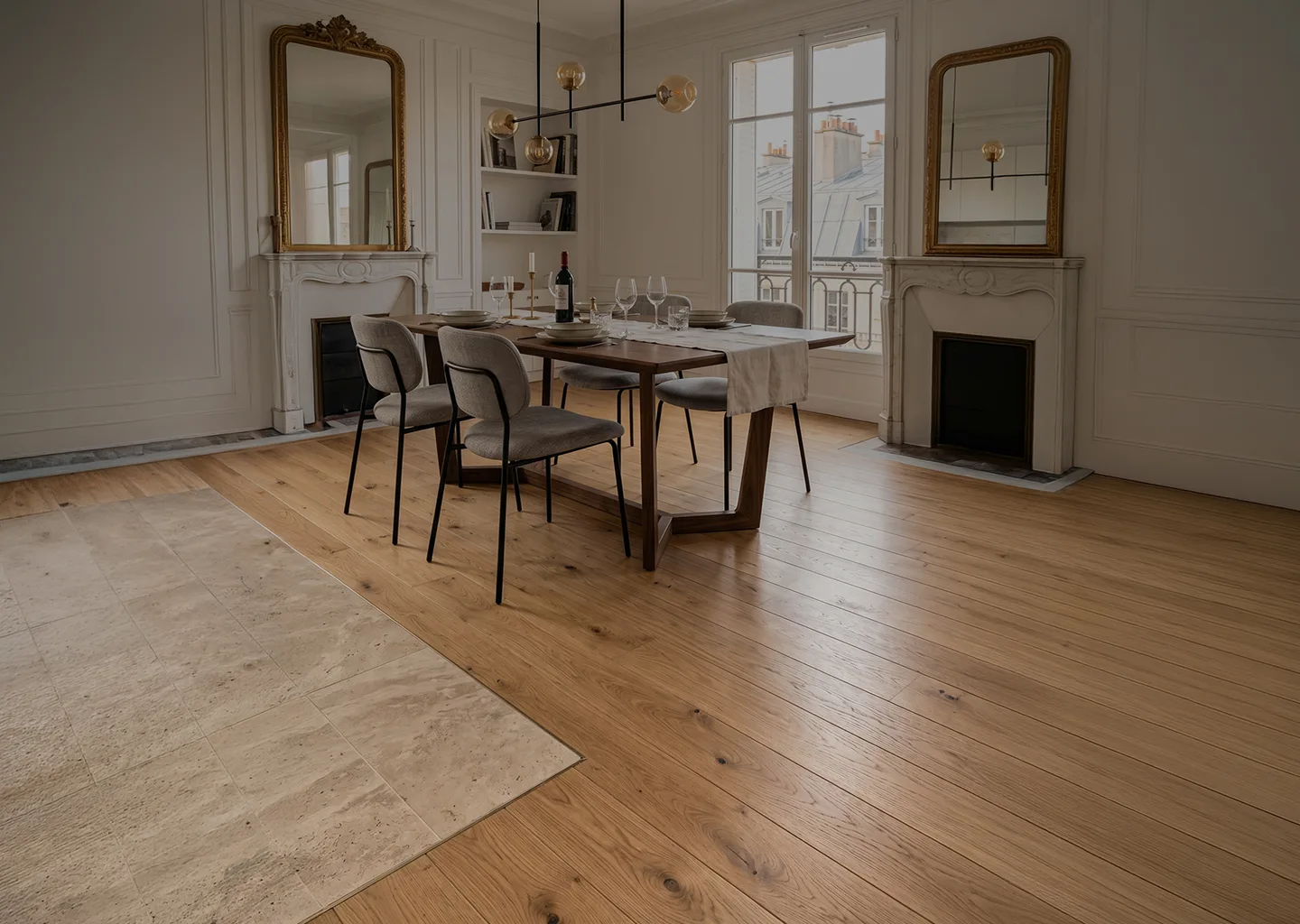 Finition soignée lors de la rénovation esthétique des sols
