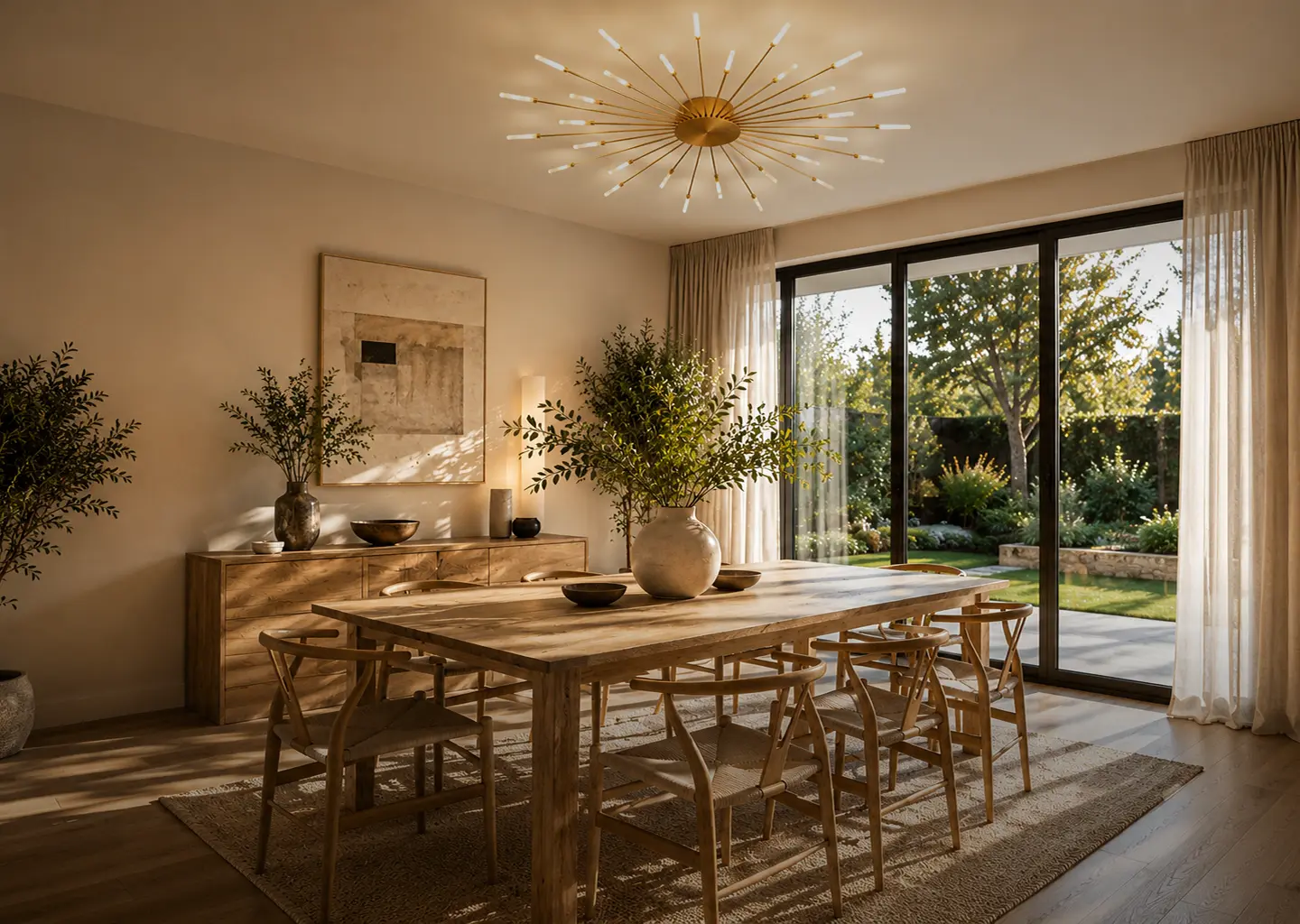 Espace intérieur équipé de menuiseries sur mesure