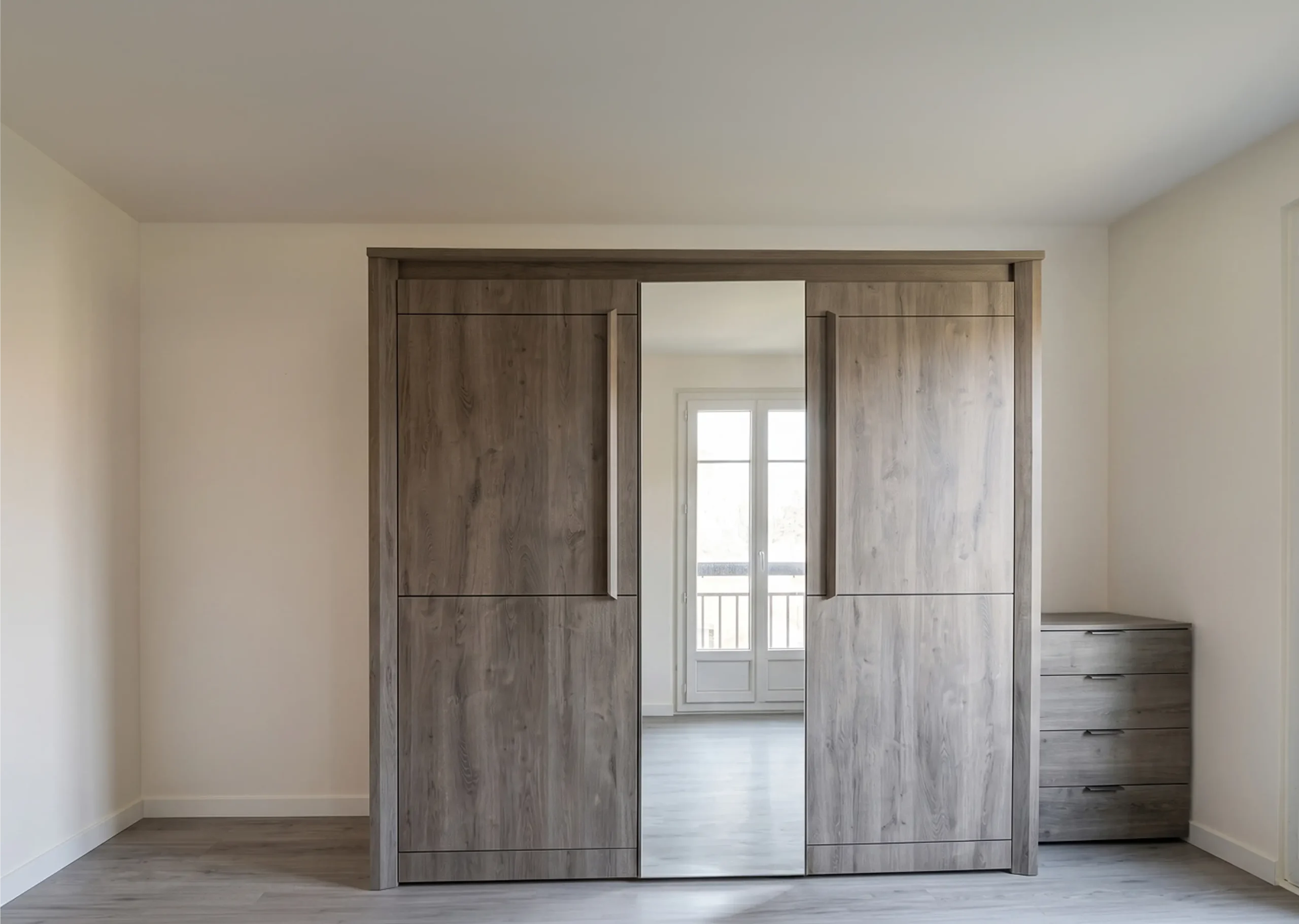 Finitions et détails de menuiserie sur-mesure pour rangement et optimisation d'espace