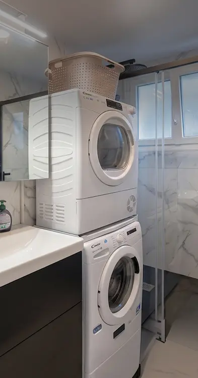 Aménagement de placards et dressings sur-mesure dans une chambre