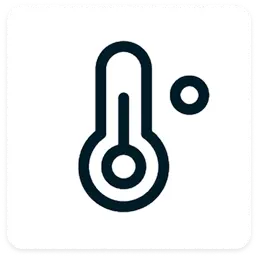 icône d'un thermomètre