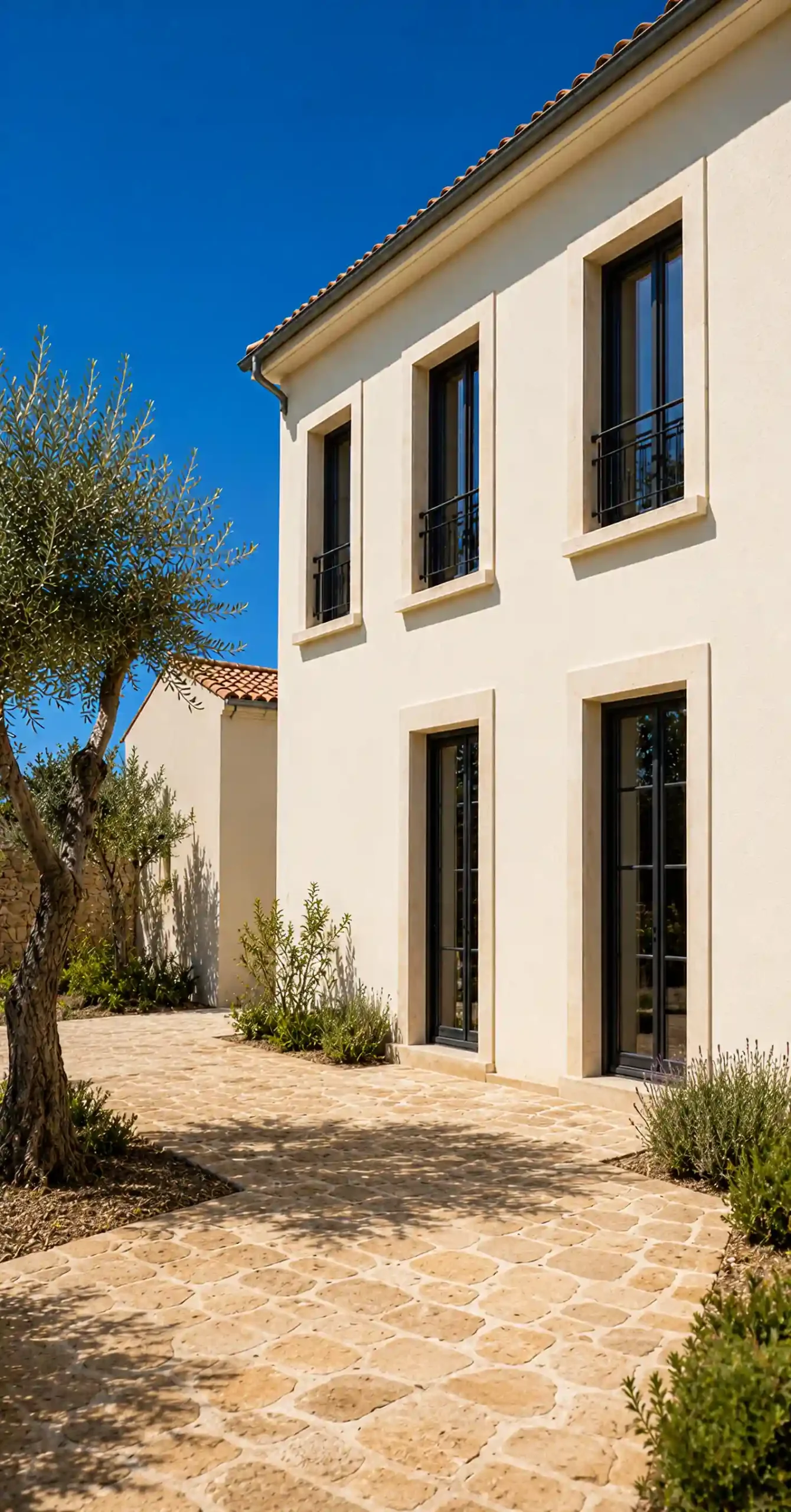 Maison traditionnelle en pierre avec jardin ayant bénéficié d'une rénovation énergétique