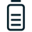 Icône d'une batterie chargée symbolisant l'efficacité, le stockage ou l'économie d'énergie.